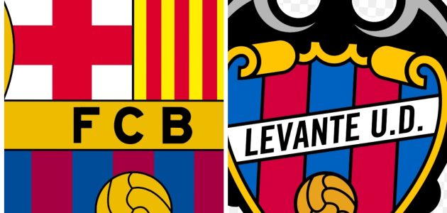 موعد مباراه بين برشلونه وليفانتي 23/8/2025
